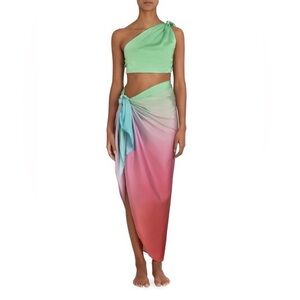 $295 BAOBAB
Dunas De Taroa Marea 2-Piece Satin Skirt Set size S